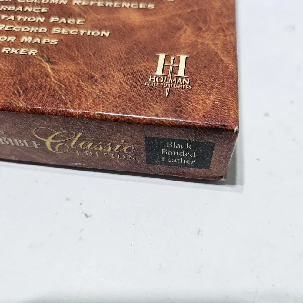Holman Ultrathin Classic Bible New International Version Black Bonded Leather